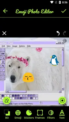 Emoji Photo Editor android App screenshot 6